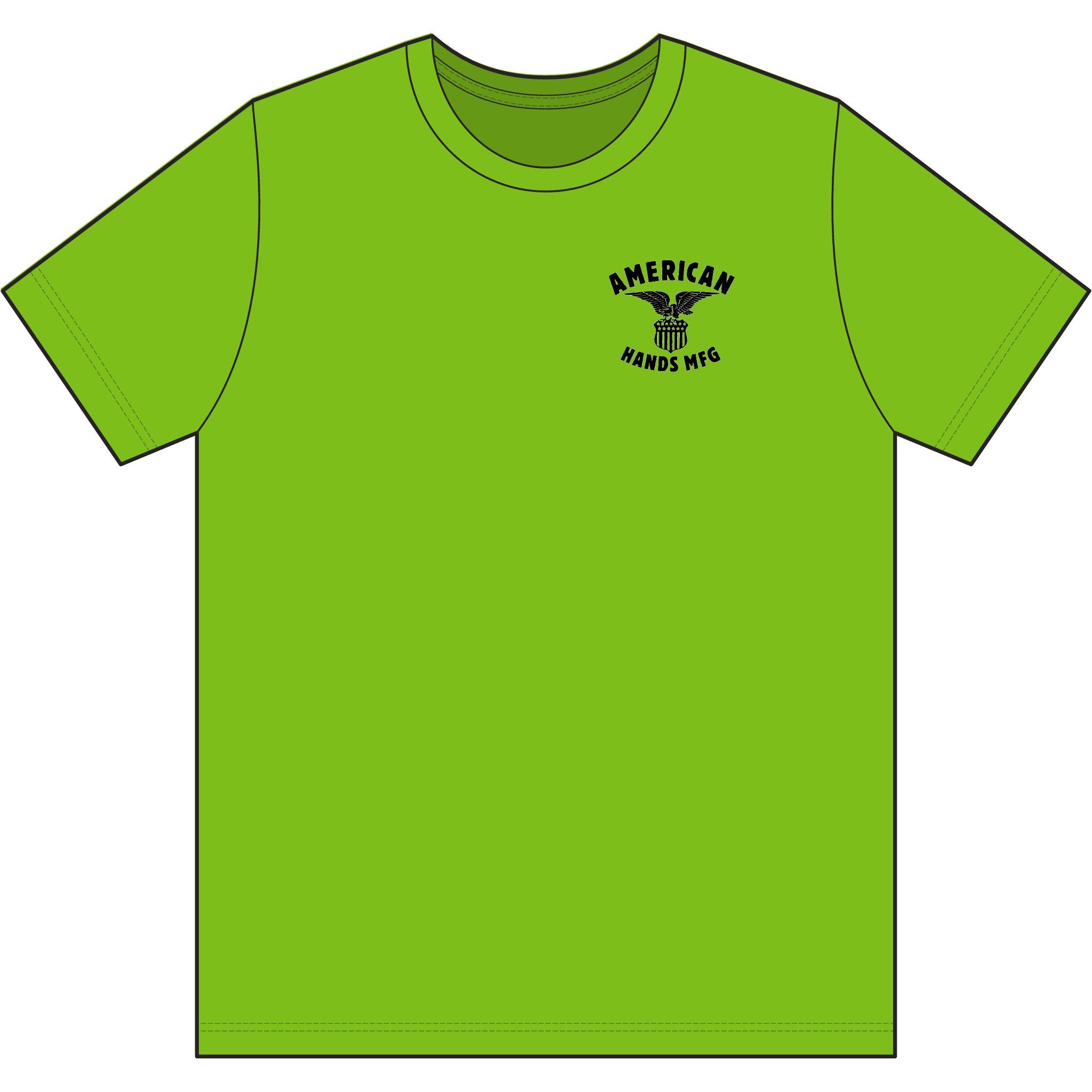 American Hands MFG Eagle  high visibility T-Shirt
