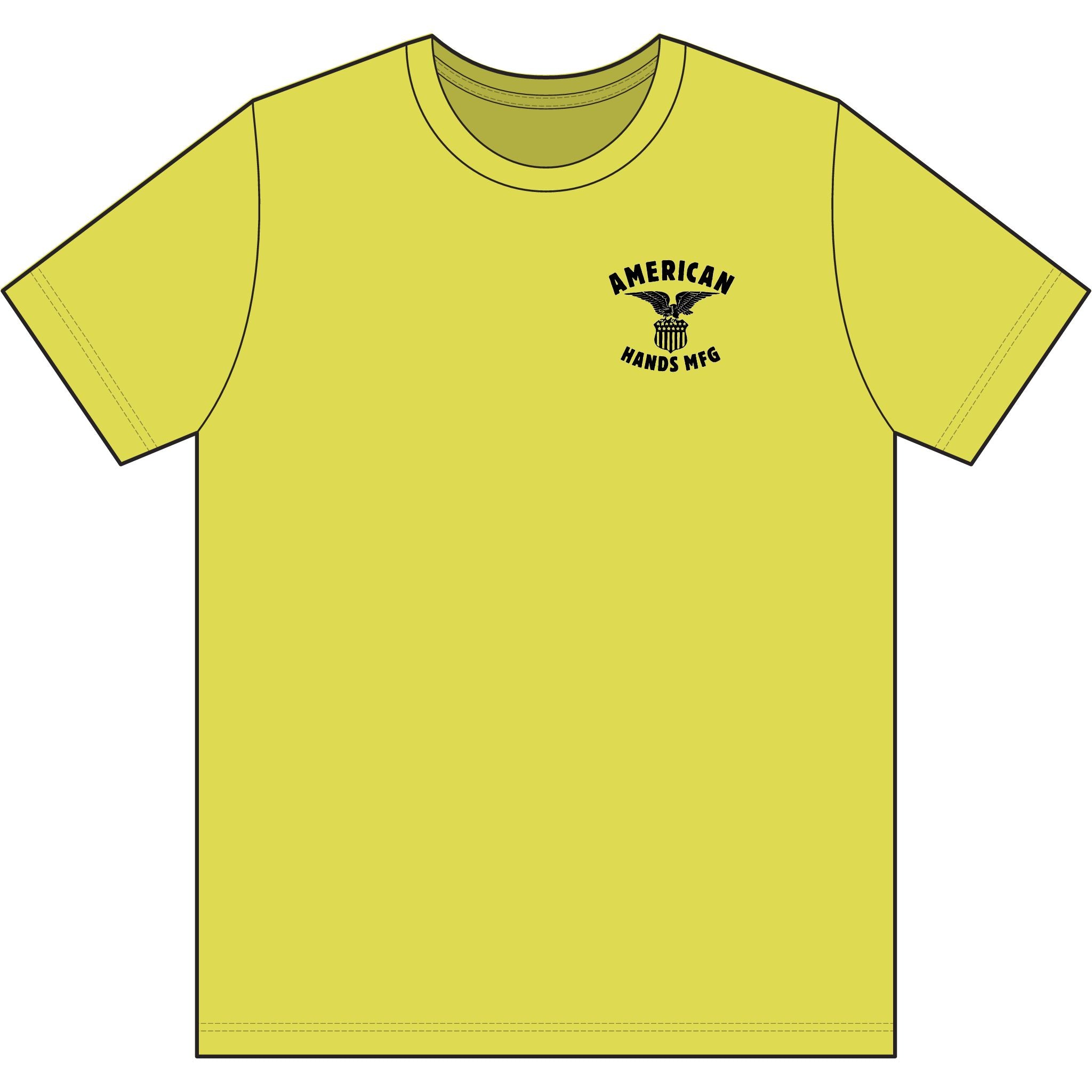 American Hands MFG Eagle  high visibility T-Shirt