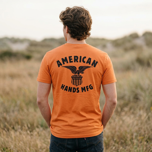 American Hands MFG Eagle  high visibility T-Shirt
