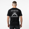 Give a Man a Gun Patriotic Political Graphic Tee