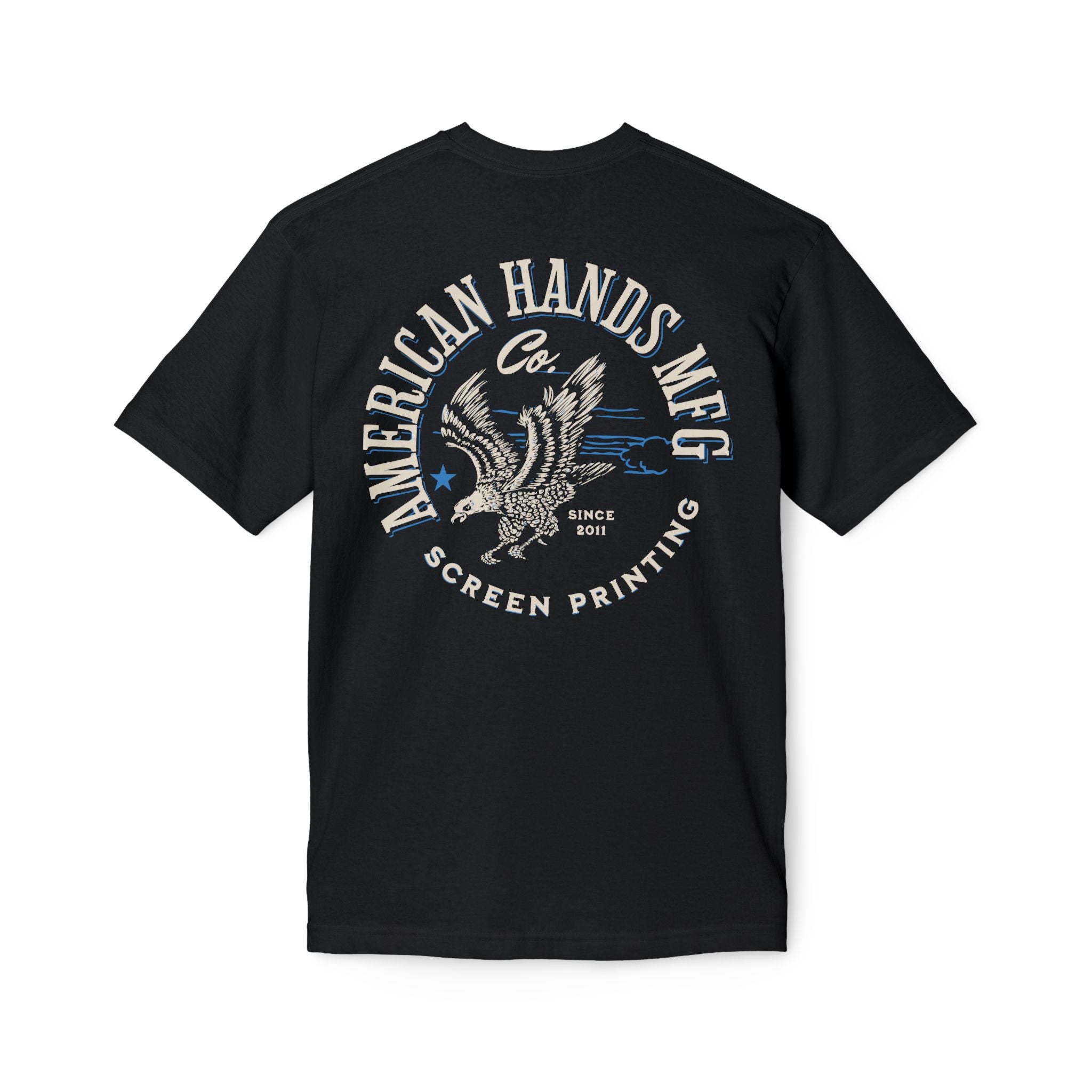 American Hands Made Screen Print T-Shirt